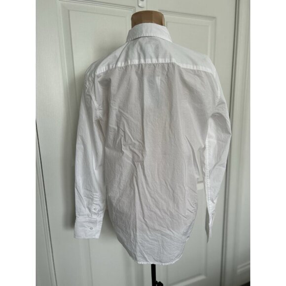 J Crew Garcon Classic Shirt in Cotton Poplin Womens White Size 2 BY715 - Picture 5 of 11